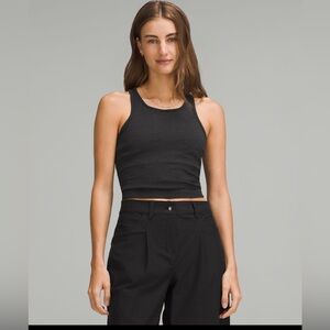 Ebb to Street Cropped Racerback Tank
Top Light Support, B/C Cup - Black - Size 8